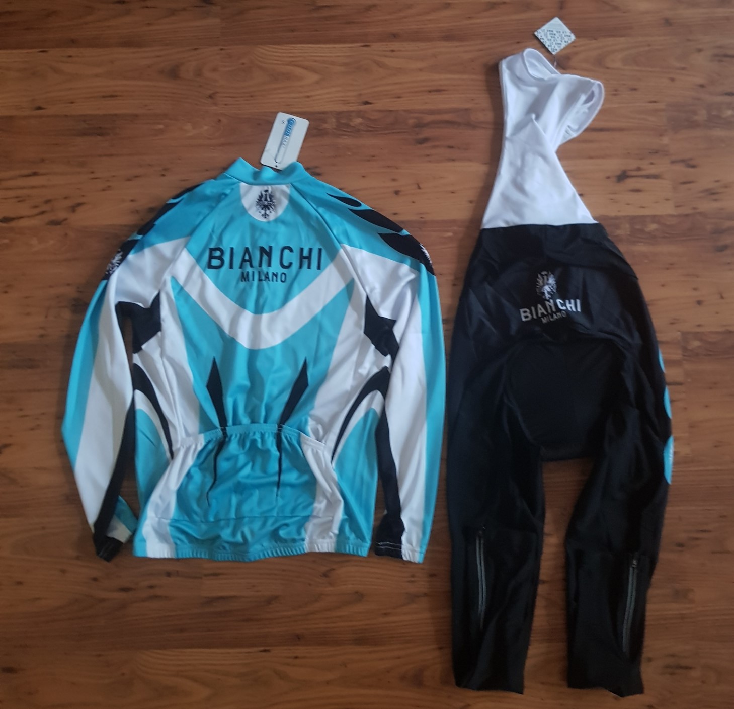 BIANCHI DŁUGI KOMPLET ROWEROWY BIANCHI DŁUGI KOMPLET ROWEROWY